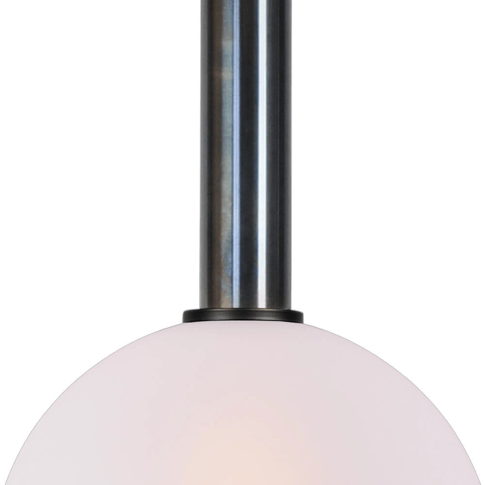Hängelampe Ø 25cm Bella 2 Gesprenkeltes Öl mit mattweißem Glas Masterlight 8718121334257