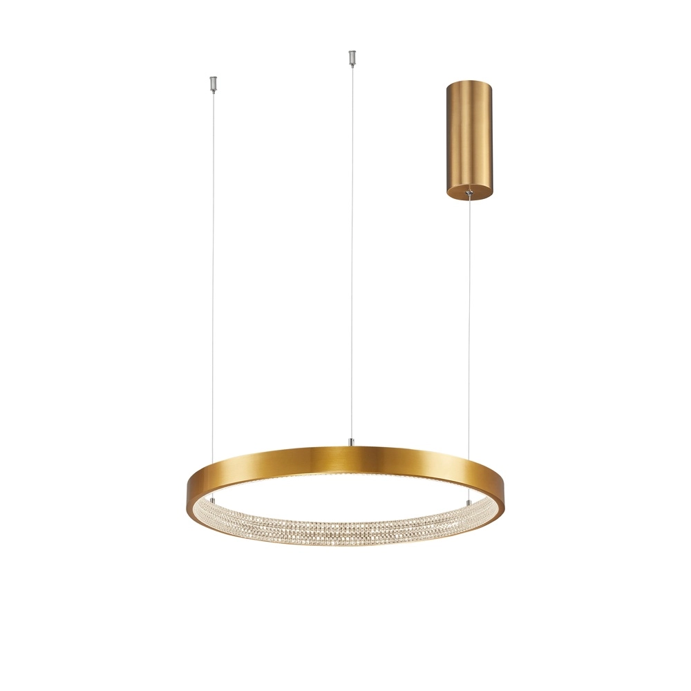Pendelleuchte Preston gold Ø 40cm