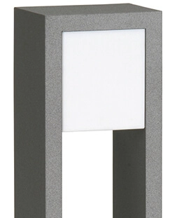 Led Gartenweg Lampe Padestal Anthrazit Albert 4007235222524