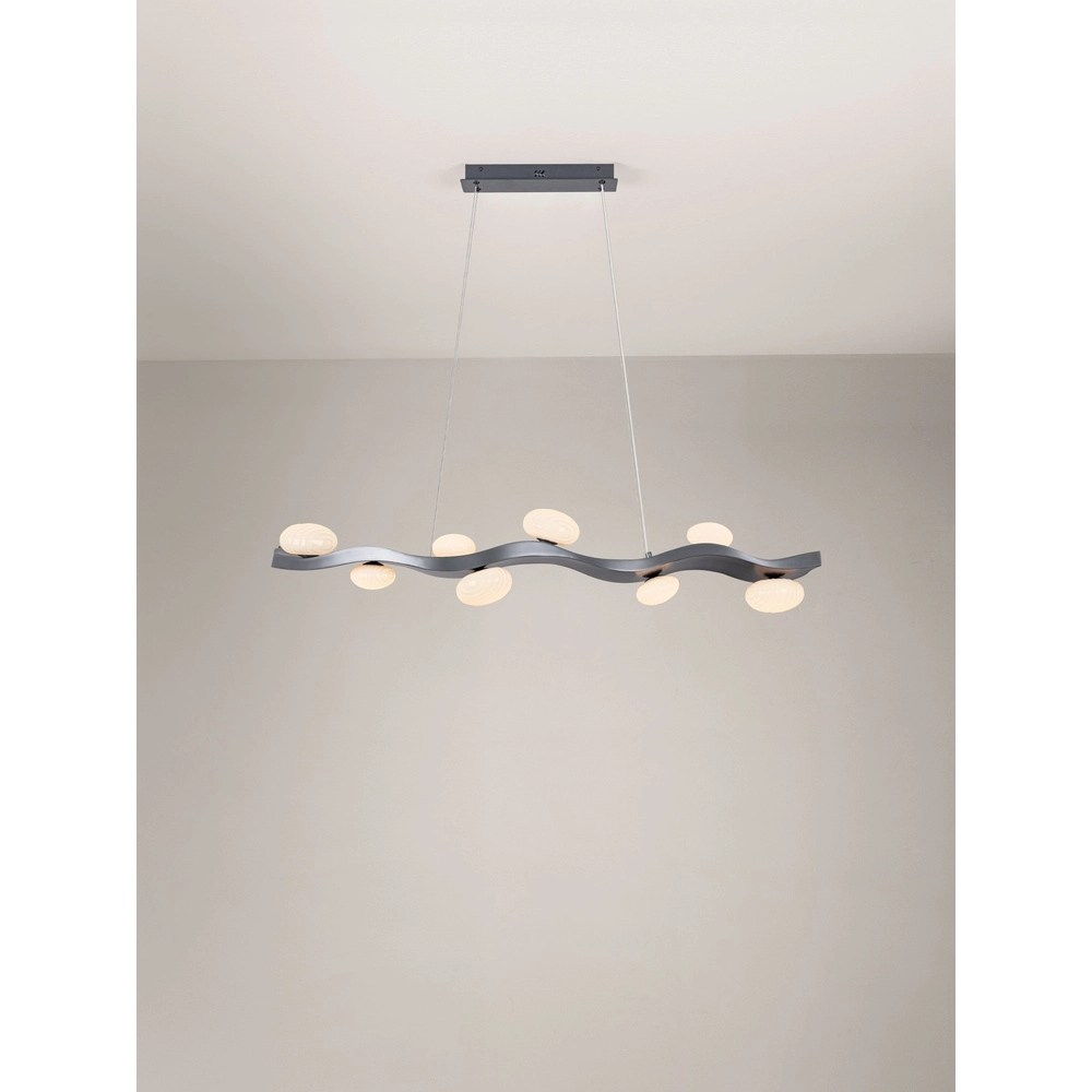 Schwarze Pendellampe Severo Konstruktion Lyora 5212063500372