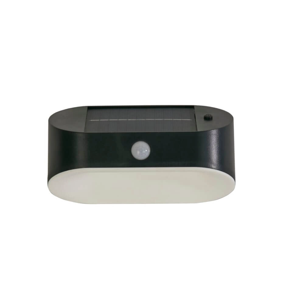 Anthrazitfarbene Wandleuchte Solar Design Searchlight 5053423241456