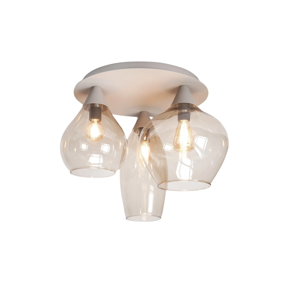 Deckenlampe Cambio Sandbraun