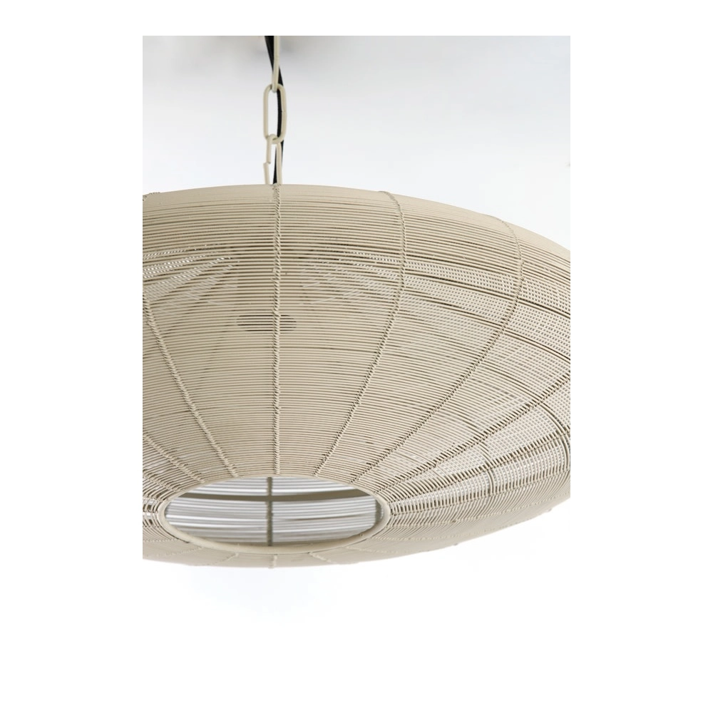 Pendellampe Bahoto weiße Ø 51cm Light & Living 8717807705268