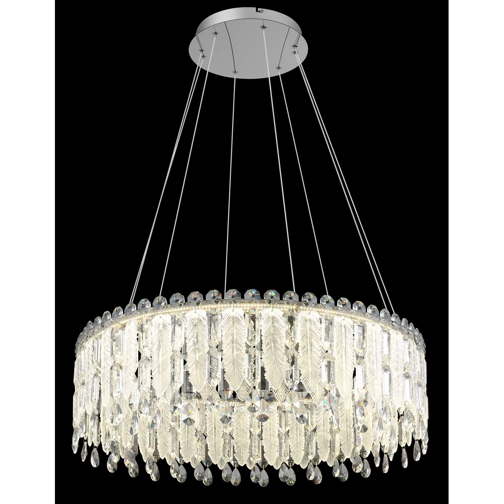 Pendellampe Klunka chrom Ø 79,5 cm Globo 9007371450107
