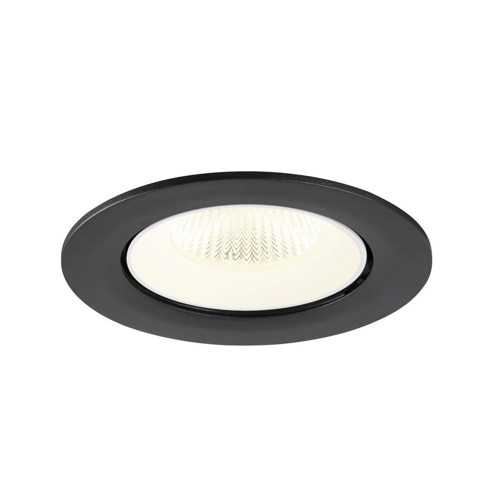 Einbau-Strahler Numinos Gimble L Schwarz/Weiß 4000K - 40gr SLV 4024163310116