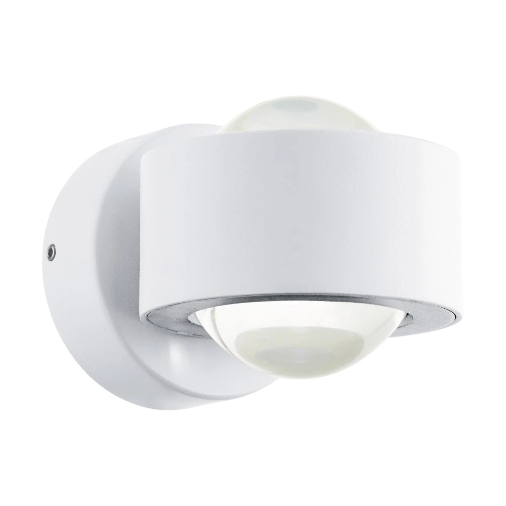 Design-Wandstrahler Treviolo Oben-unten weiß