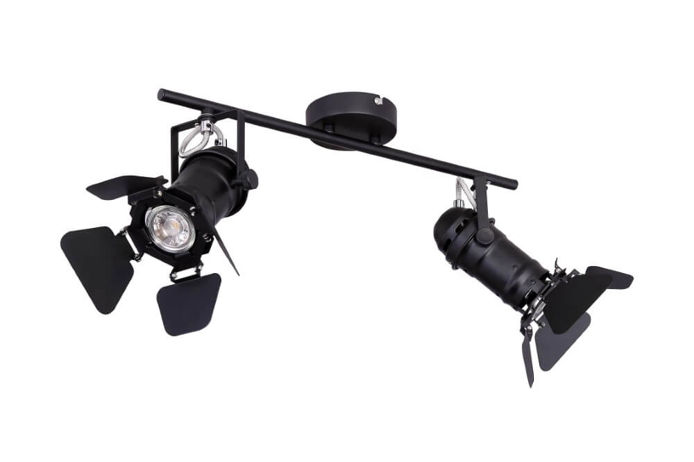 Schwarze Deckenlampe Egon Globo 9007371395651