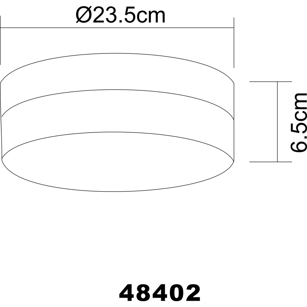 Nickel-Deckenlampe Opal Ø 24 cm Globo 9007371163458