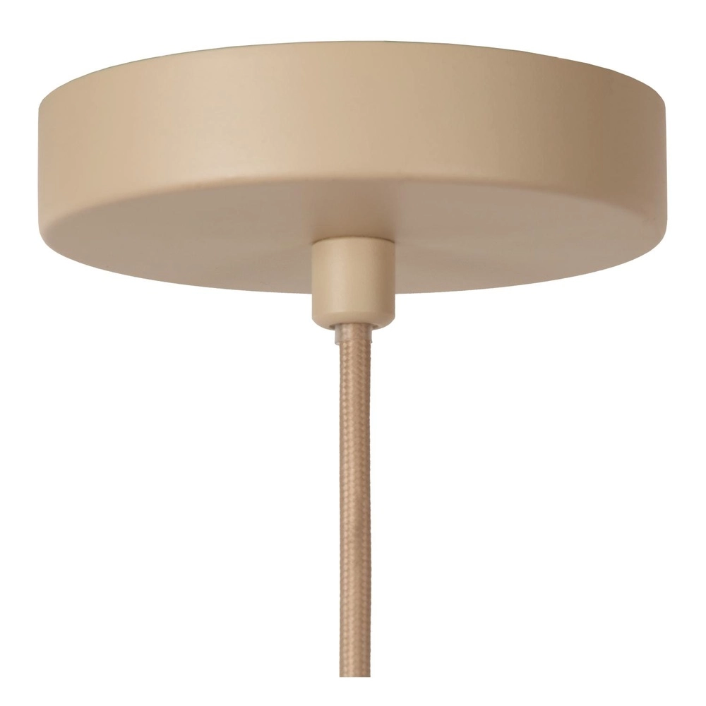 Pendellampe Corina sandbraun Ø 50 cm Lucide 5411212032010