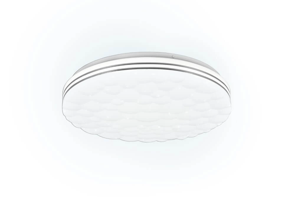 RGB-LED-Deckenleuchte Tiger Ø 40cm Trio 4017807538229