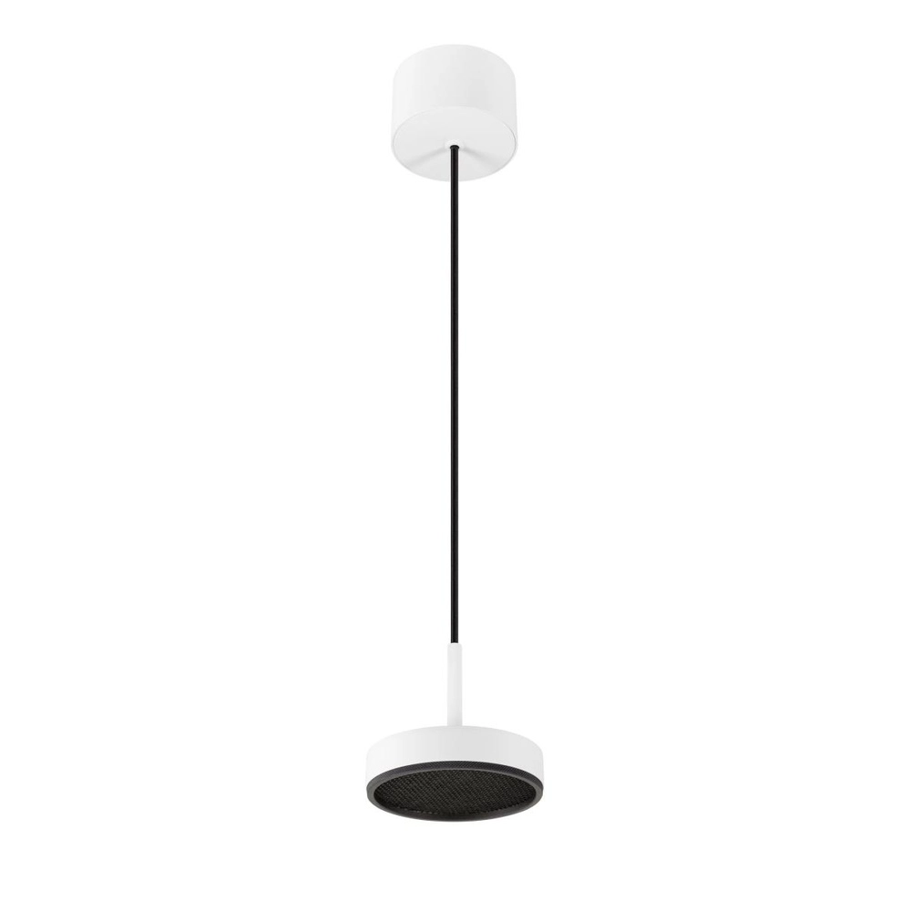 Pendelleuchte Grip! Flat weiß mit schwarz Ø 14cm SLV 4024163304245