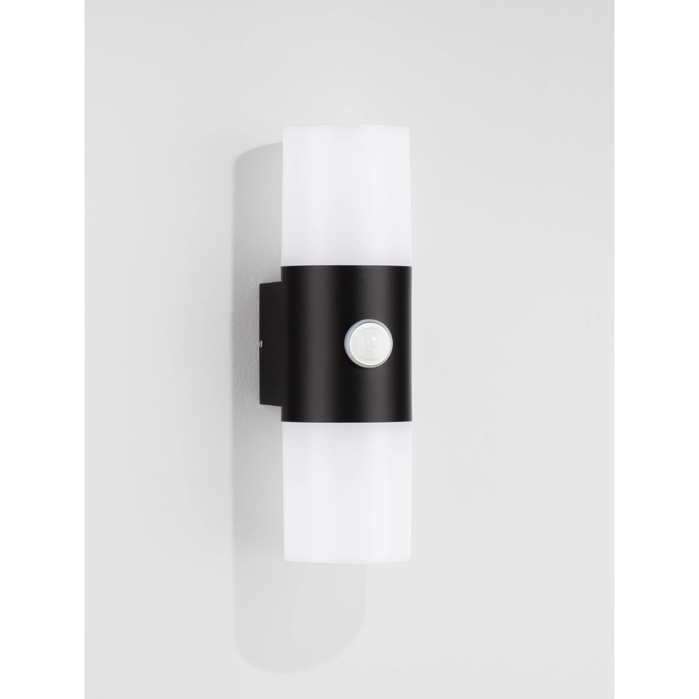 Design-Wandleuchte Paul Schwarz mit Sensor Lyora 5212017448255