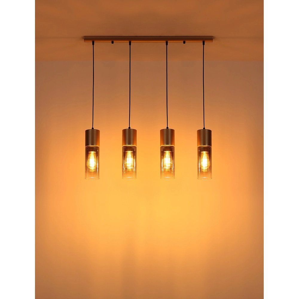 4-Licht Pendellampe Annika Braunes Design Globo 9007371531905