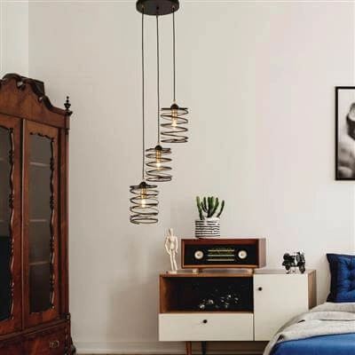 Hängelampe Spring Leere Searchlight 5053423185729
