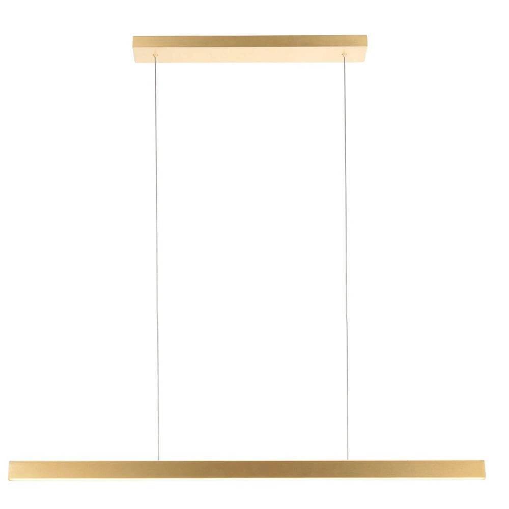 Design-Pendelleuchte BrightLine 120cm gold Steinhauer 8712746178180