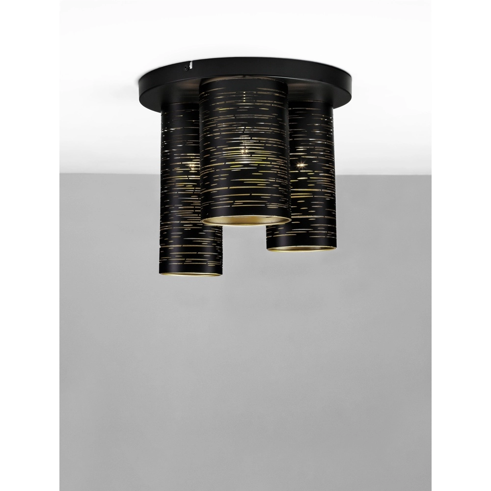 Deckenlampe Zane schwarz Lyora 5212017436436