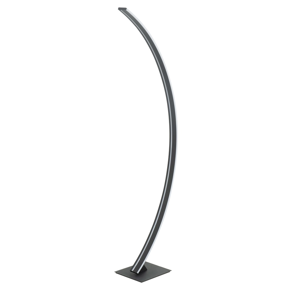 Design-Stehleuchte Novara schwarz 150cm
