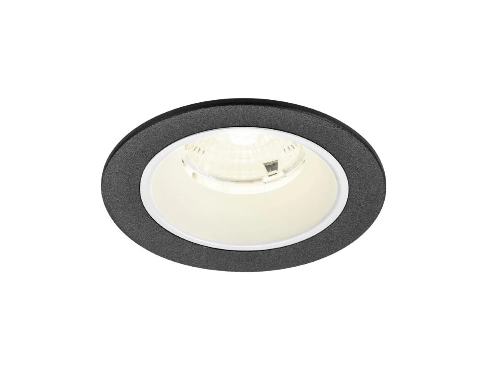 Einbau-Strahler Numinos S Schwarz/Weiß 4000K - 55gr SLV 4024163312783