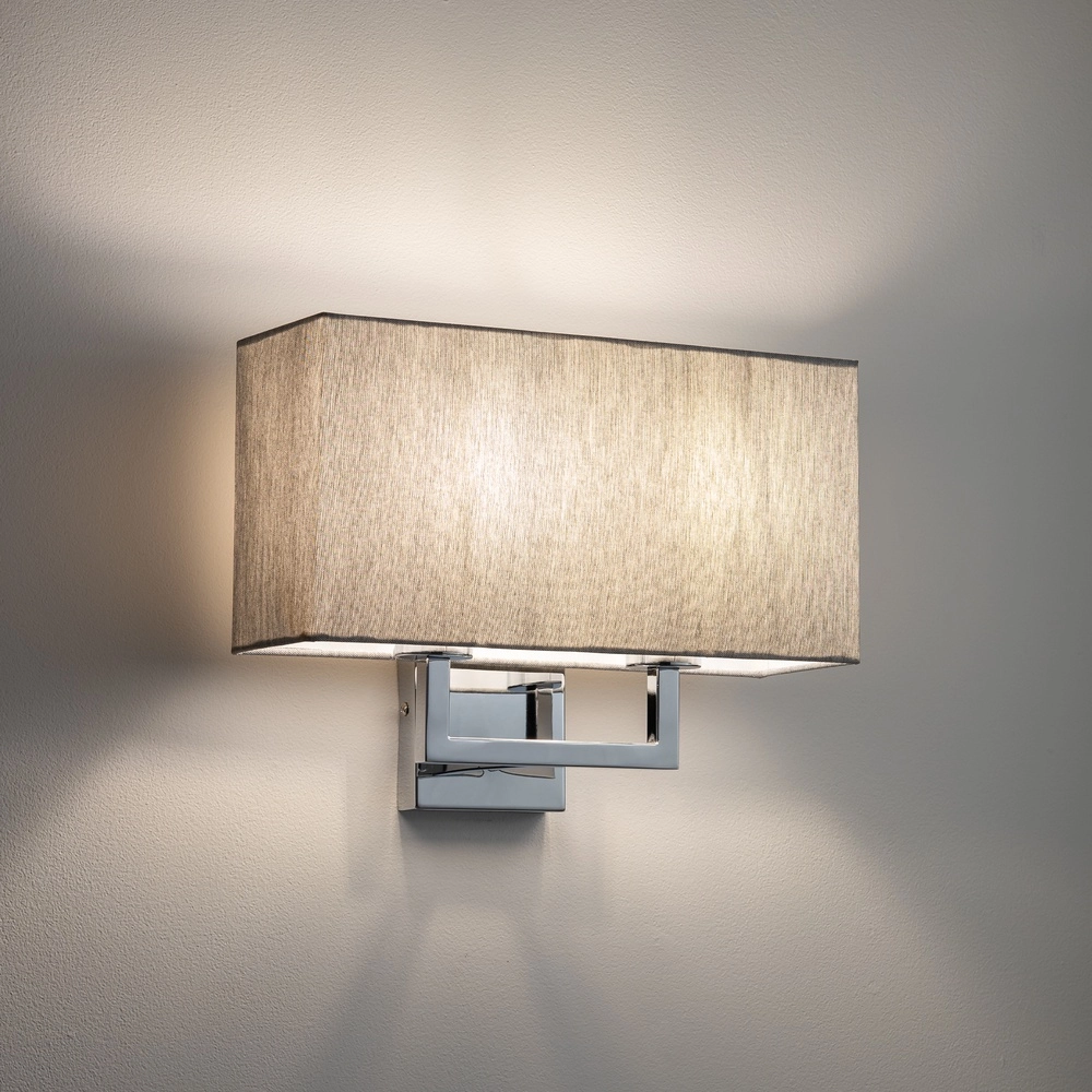 Wandlampe Hotel Mood 35,5 cm grau Lyora 5903139117920