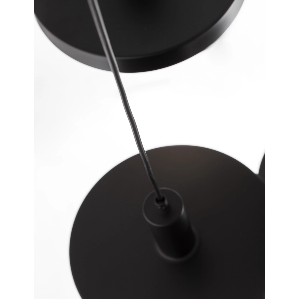 Design-Pendelleuchte Garni 3-flammig schwarz Lyora 5212017420770