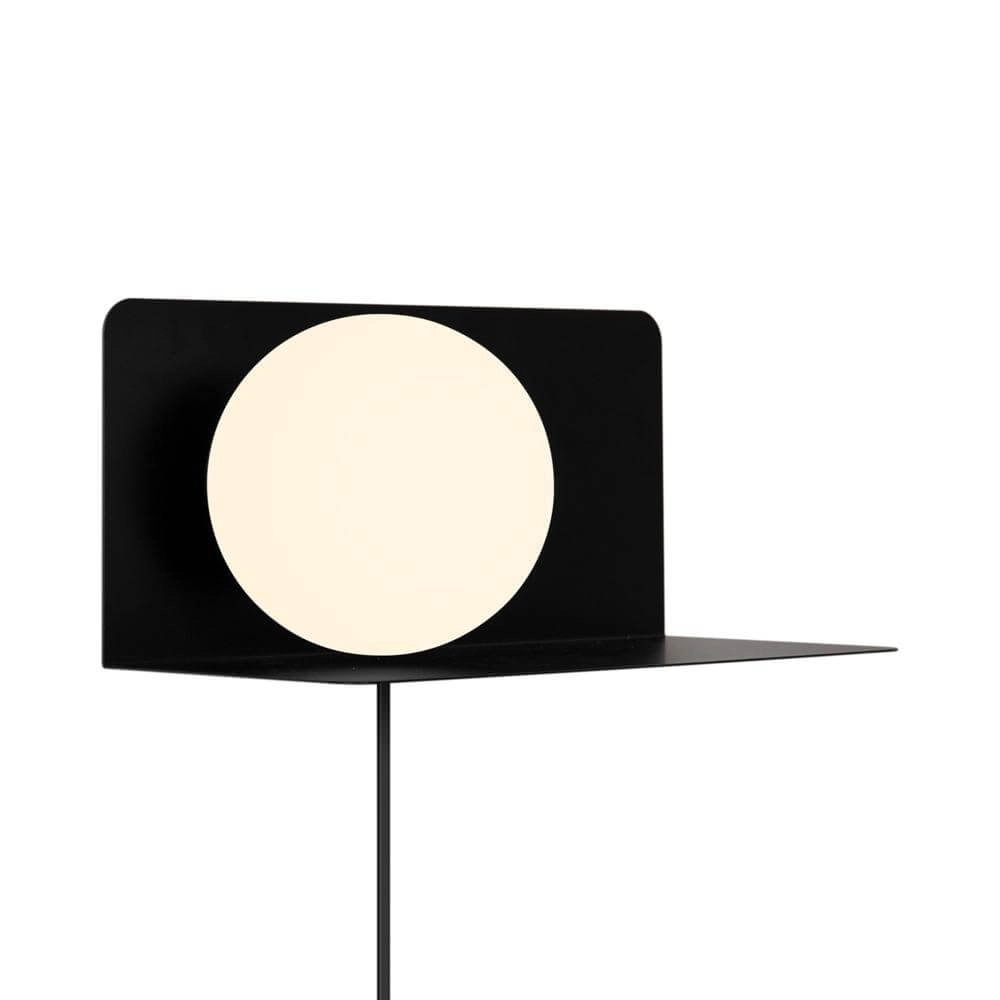 Wandleuchte mit Kugel Lilibeth schwarz Nordlux 5704924016028