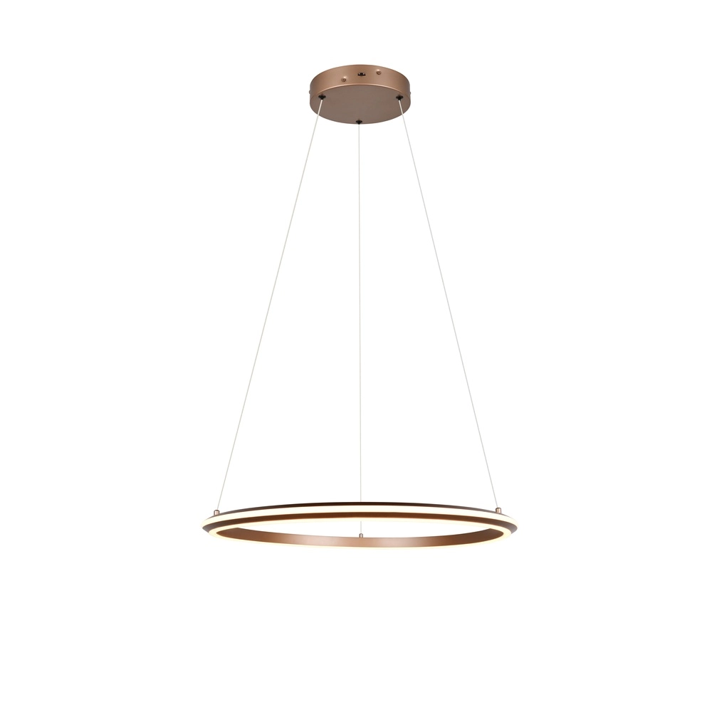 Pendelleuchte Amador mokkabraun Ø 75cm