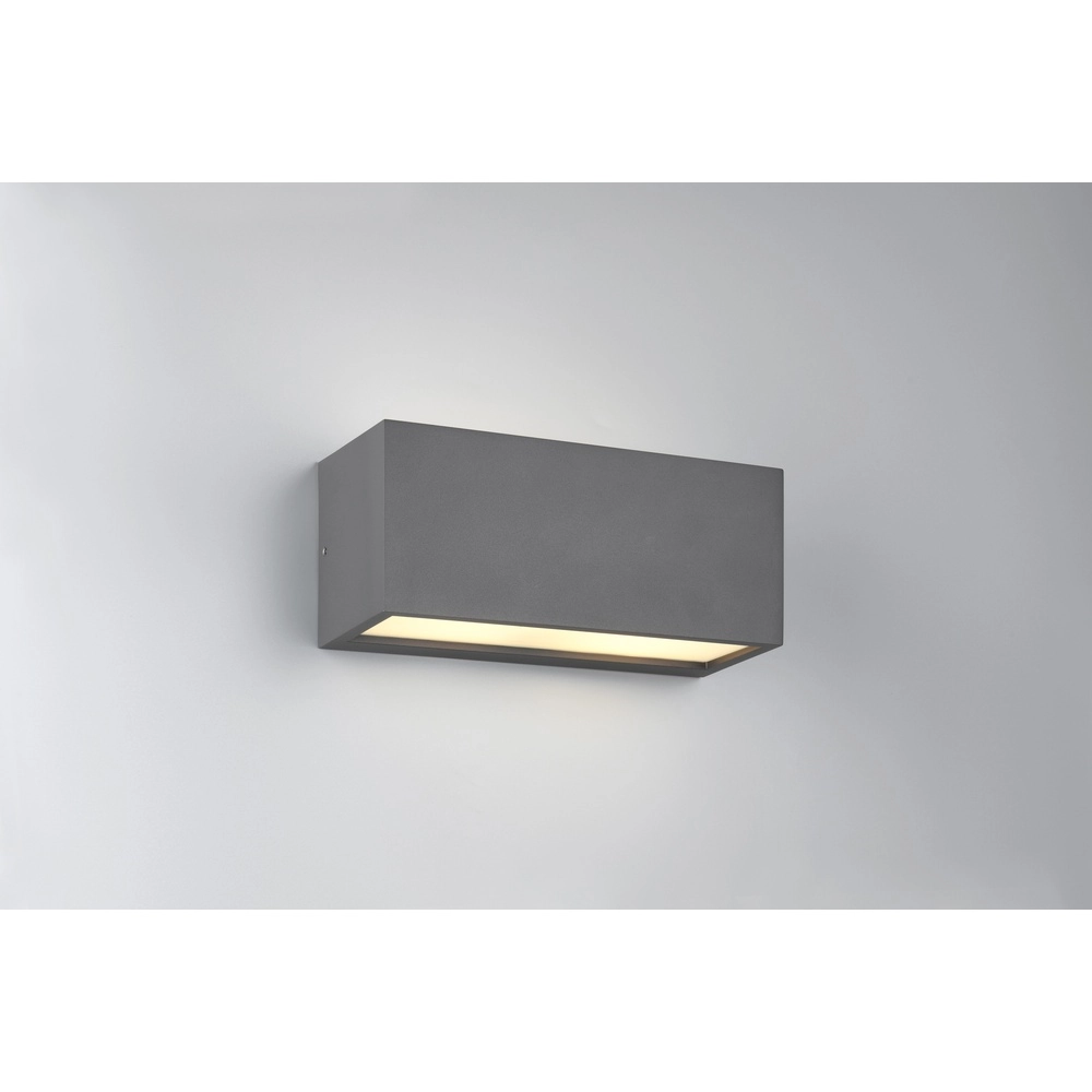 Design-Wandleuchte Mayenne anthrazit Trio 4017807603460