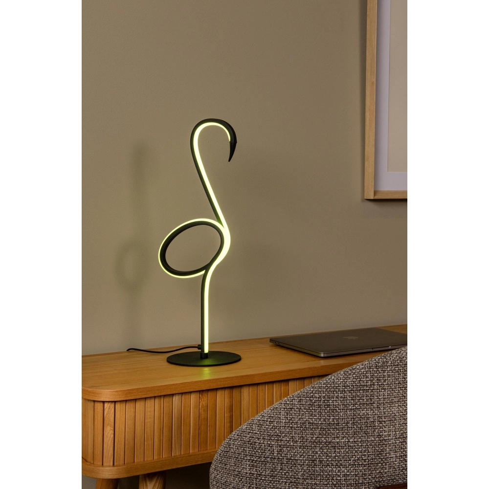 Tischlampe Flamingo Schwarz Lucide 5411212051745