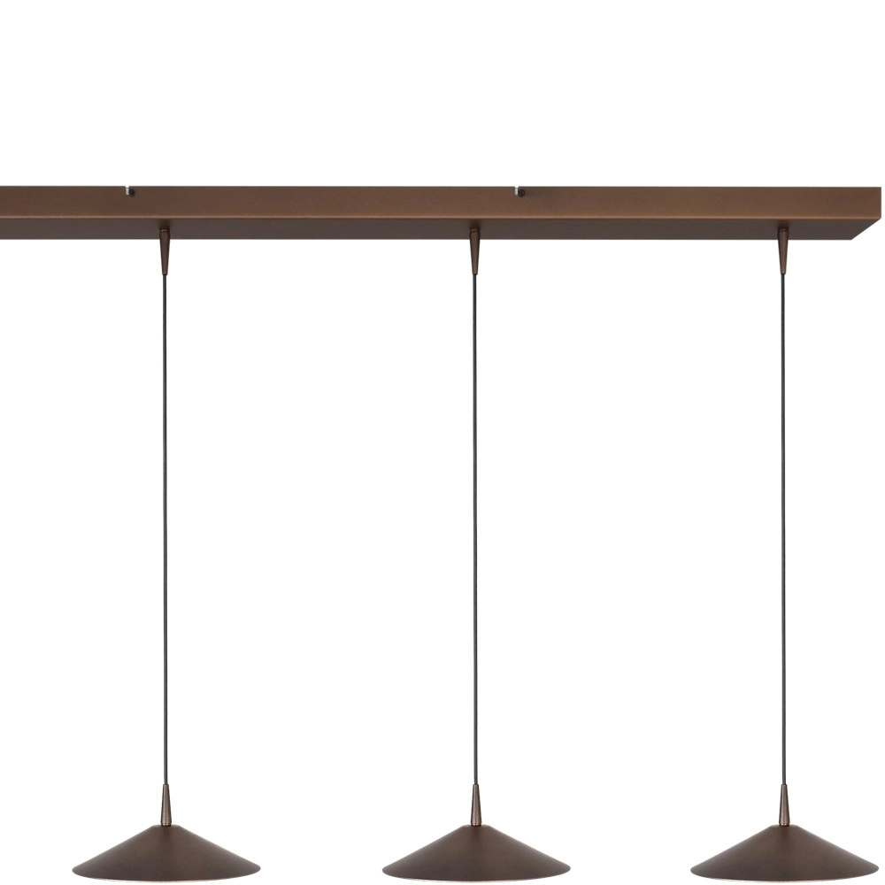 4-Licht Pendellampe Ceppo kakaobraun Ø 22 cm Masterlight 8718121358505