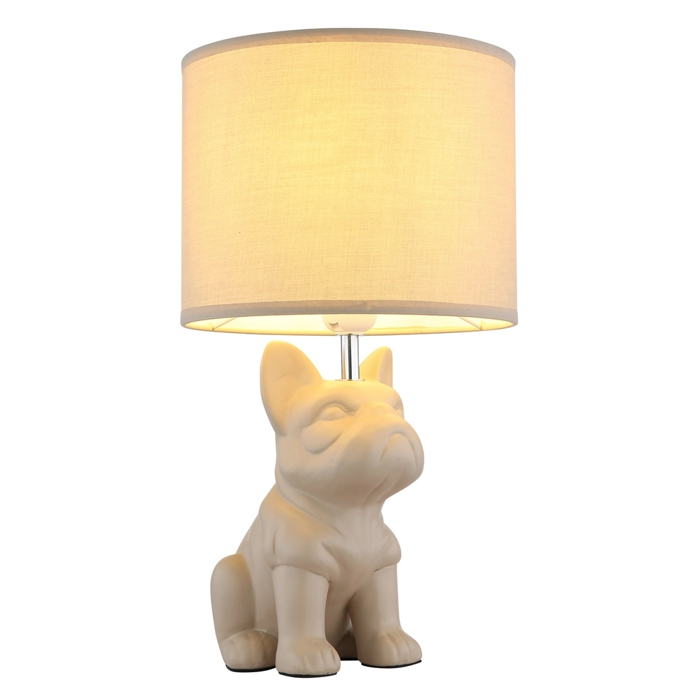 Tischlampe Dogo sandbraun Globo 9007371578672