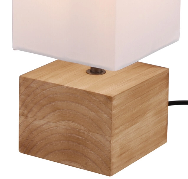 Nachttischlampe auf dem Land Woody Trio 4017807470772