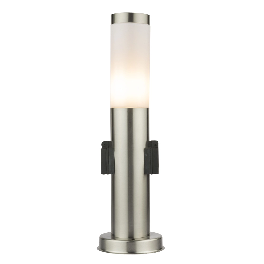 Gartenlampe Boston Edelstahl mit Sockel Globo 9007371123926