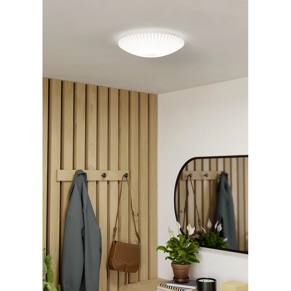 Weißes Deckenlicht Allerona Ø 30cm Eglo 9008606408917