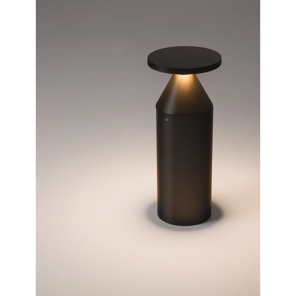 Schwarze Design-Lampe Neve 30cm