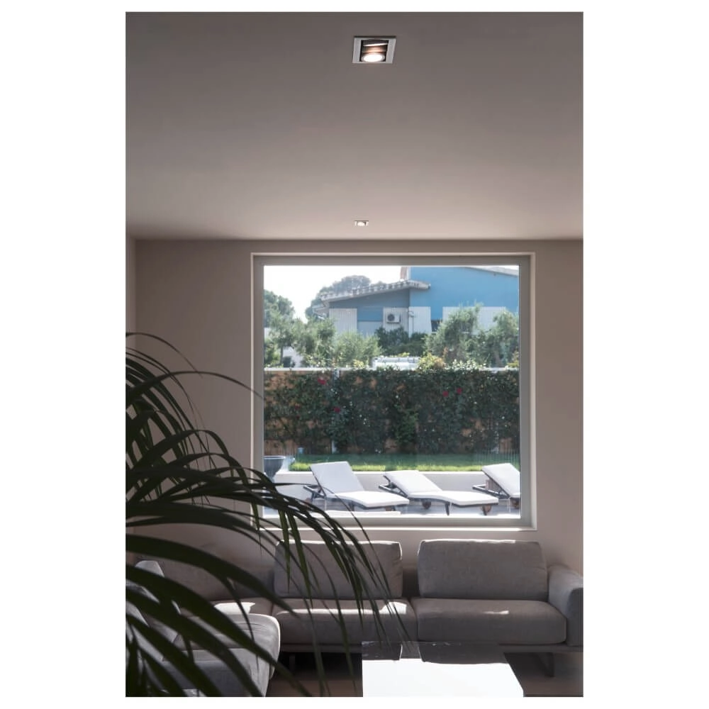 Quadratischer LED-Einbaustrahler Kadux Triple 3x LED - weiß - 3000K SLV 4024163278836