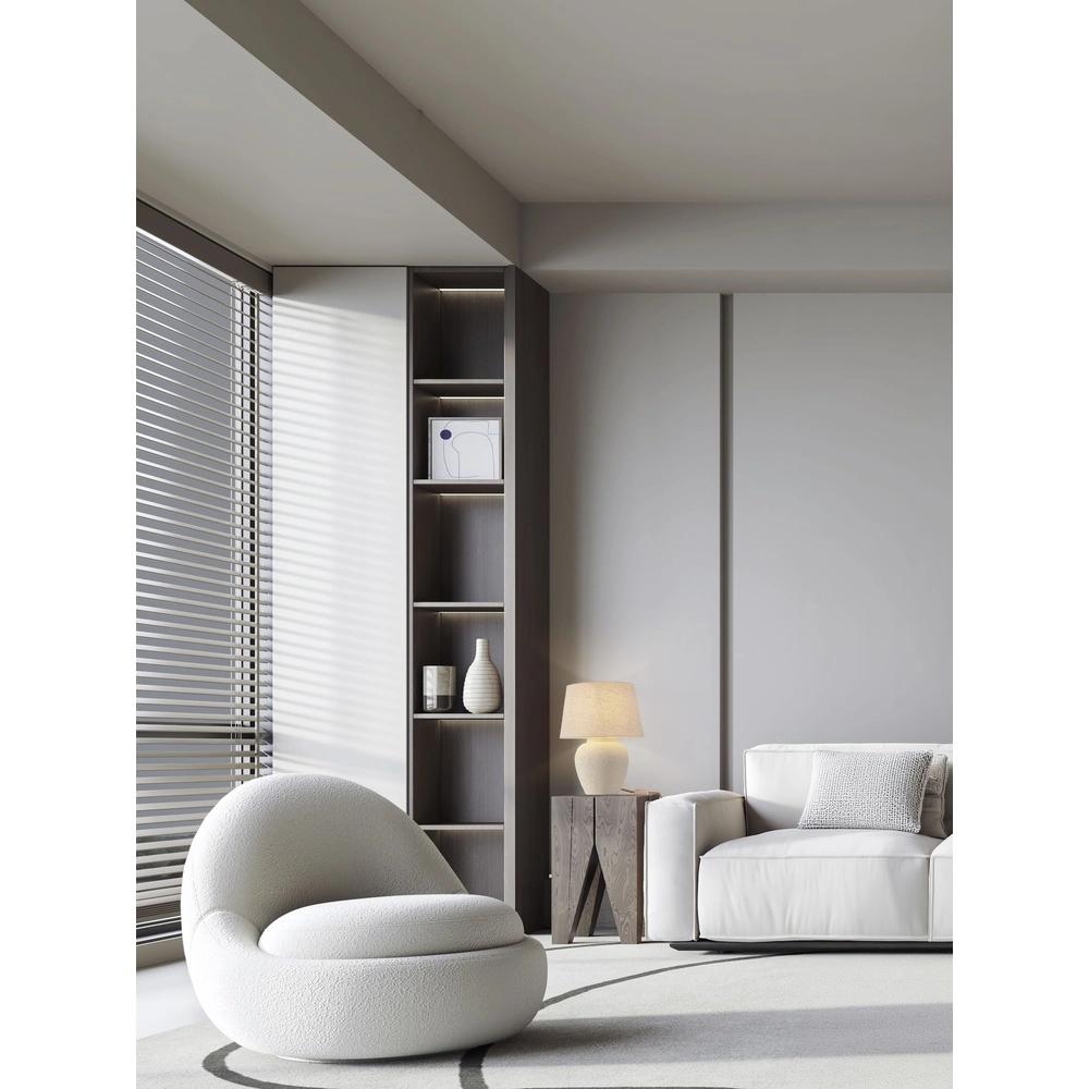 Japandi-Tischlampe Tero Beige Lyora 5212017494023