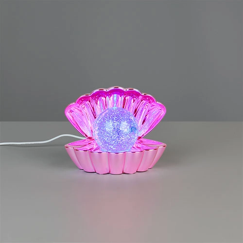 Tischlampe Shelly Shell Pink Trio 4017807682014