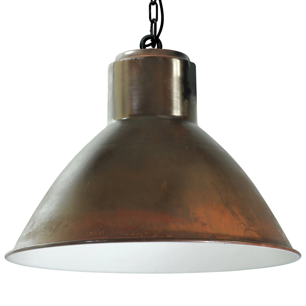Pendelleuchte Industria 44 Kupferbraun mit schwarz Masterlight 8718121237381