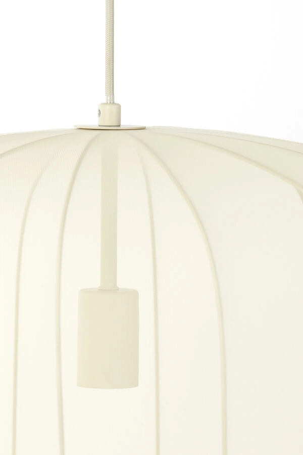 Japandi Pendelleuchte Plumeria creme Ø 60cm Light & Living 8717807651435