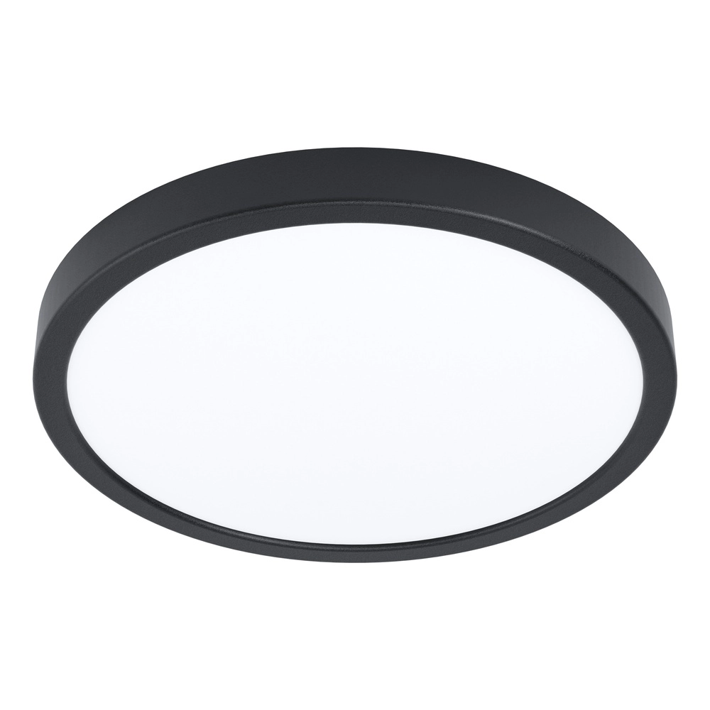 LED-Deckenlicht Fueva 6 rund - schwarz - Ø 27,8 cm Eglo 9008606330089