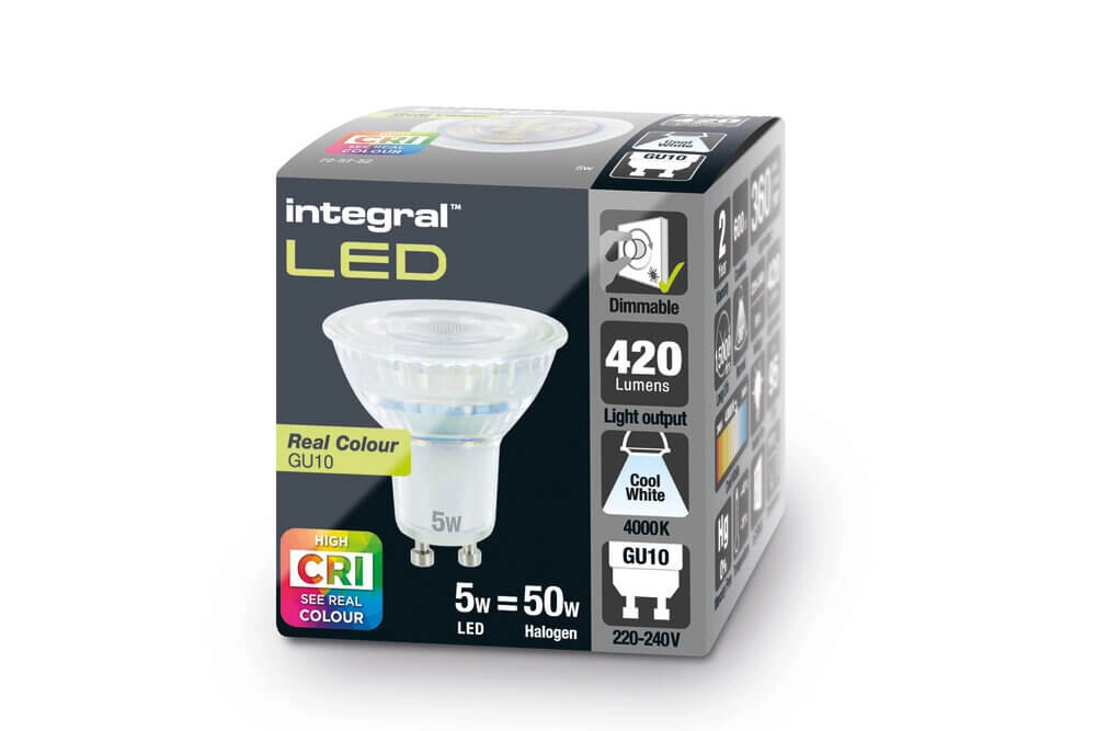 LED-Spot 5W - GU10 - 420lm - 4000K - CRI 95 Lyora 5055788252733