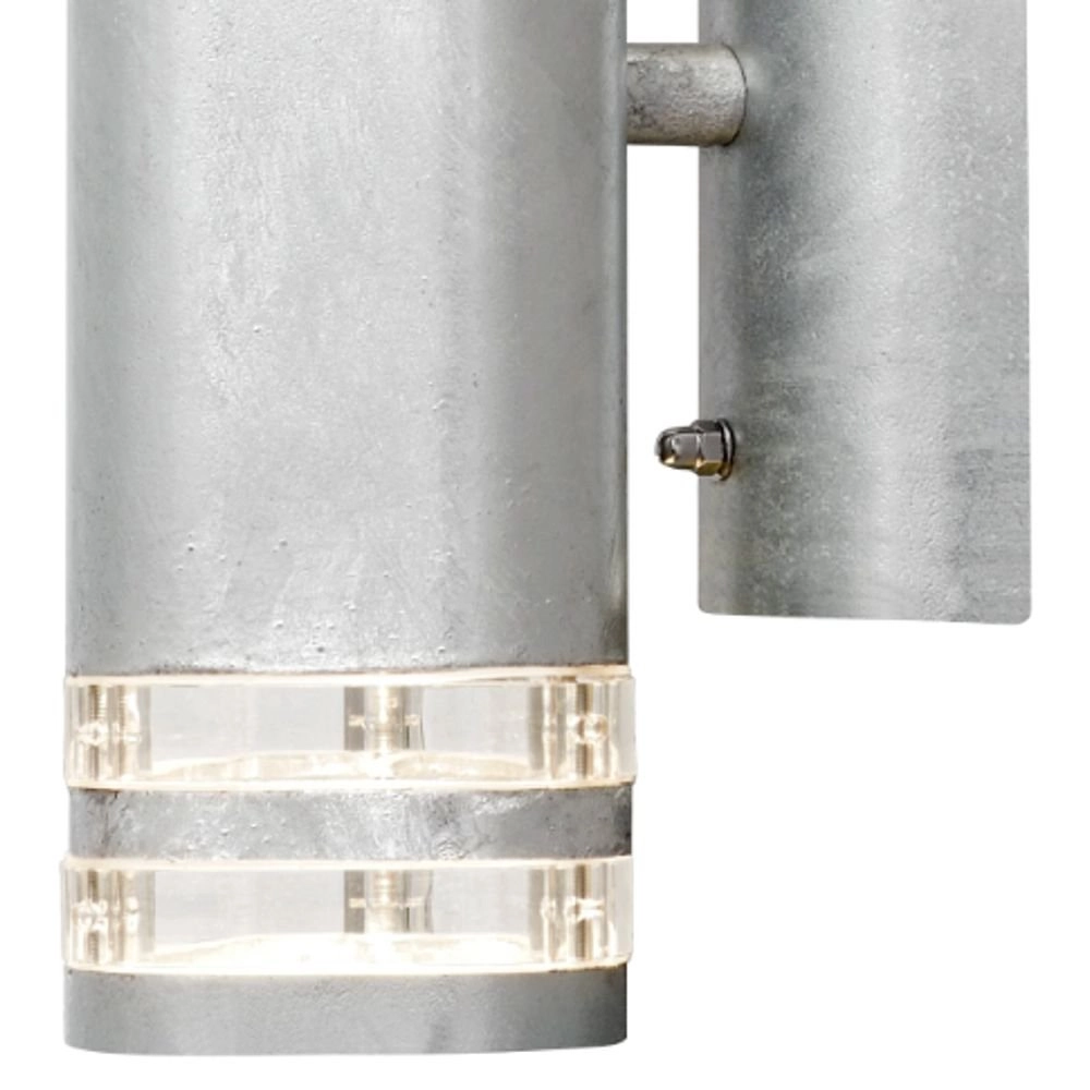 Wandspot Modena Up - Down 2 Leichter 28 cm Zinkgrau KonstSmide 7318307516326