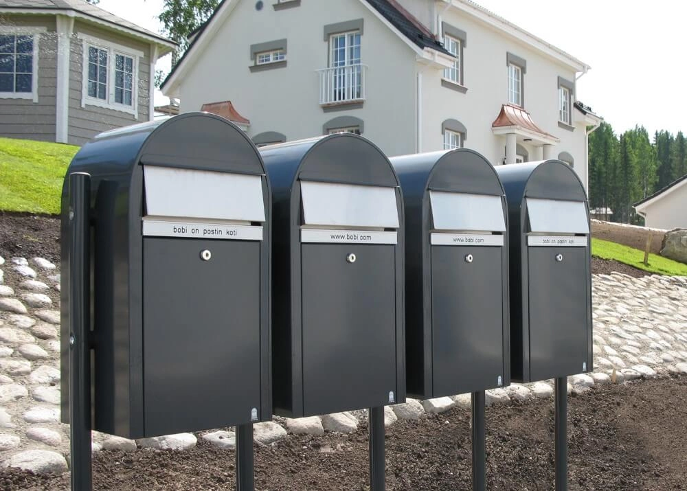 Briefkasten Grande 7016 i Dunkelgrau Bobi 6417237033147