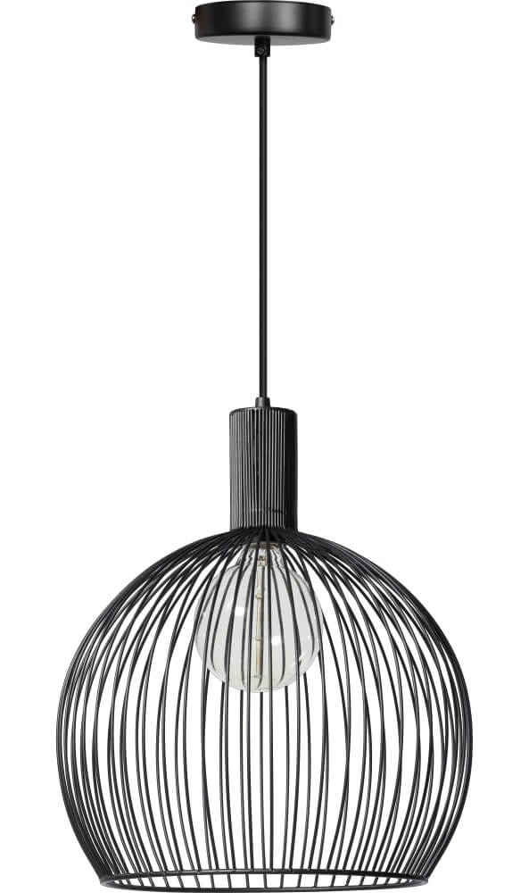 Schwarze Hängelampe Wire Ø 40 cm ETH 8719075184509