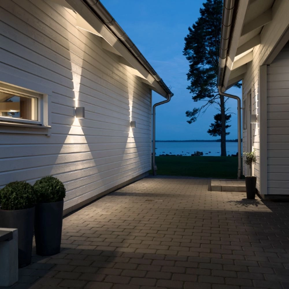 LED-Wandleuchte Cremona Up - Down 2x3W - 3000K 17cm mattsilber KonstSmide 7318307940312