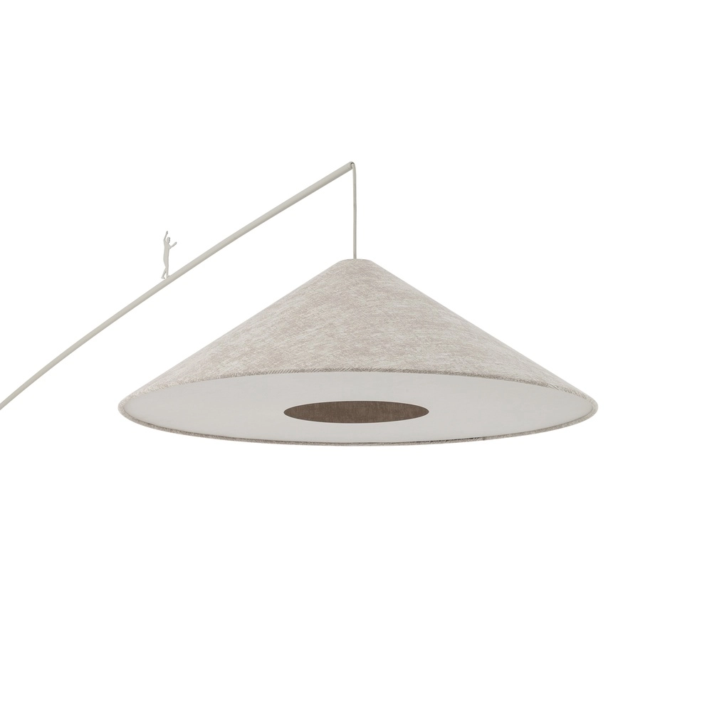 Stehlampe Poise sandbraun Ø 72 cm Lyora 5903139116862
