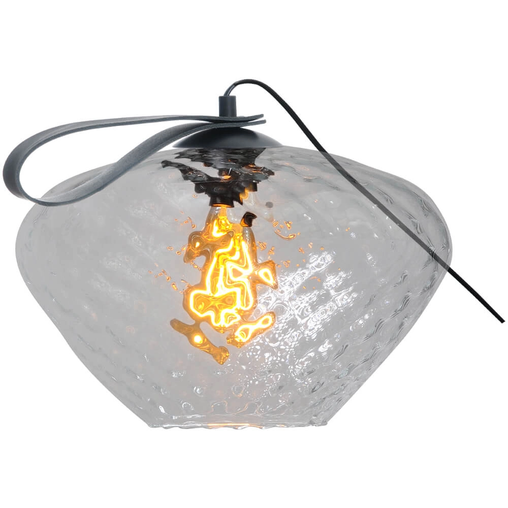 Tischlampe Porto Tragen Sie es mit Blossom-Klarglas