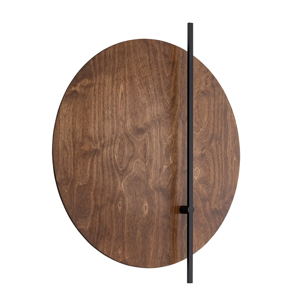 Holzwandlampe Sunset Led Ø 50cm Lyora 5903139114325