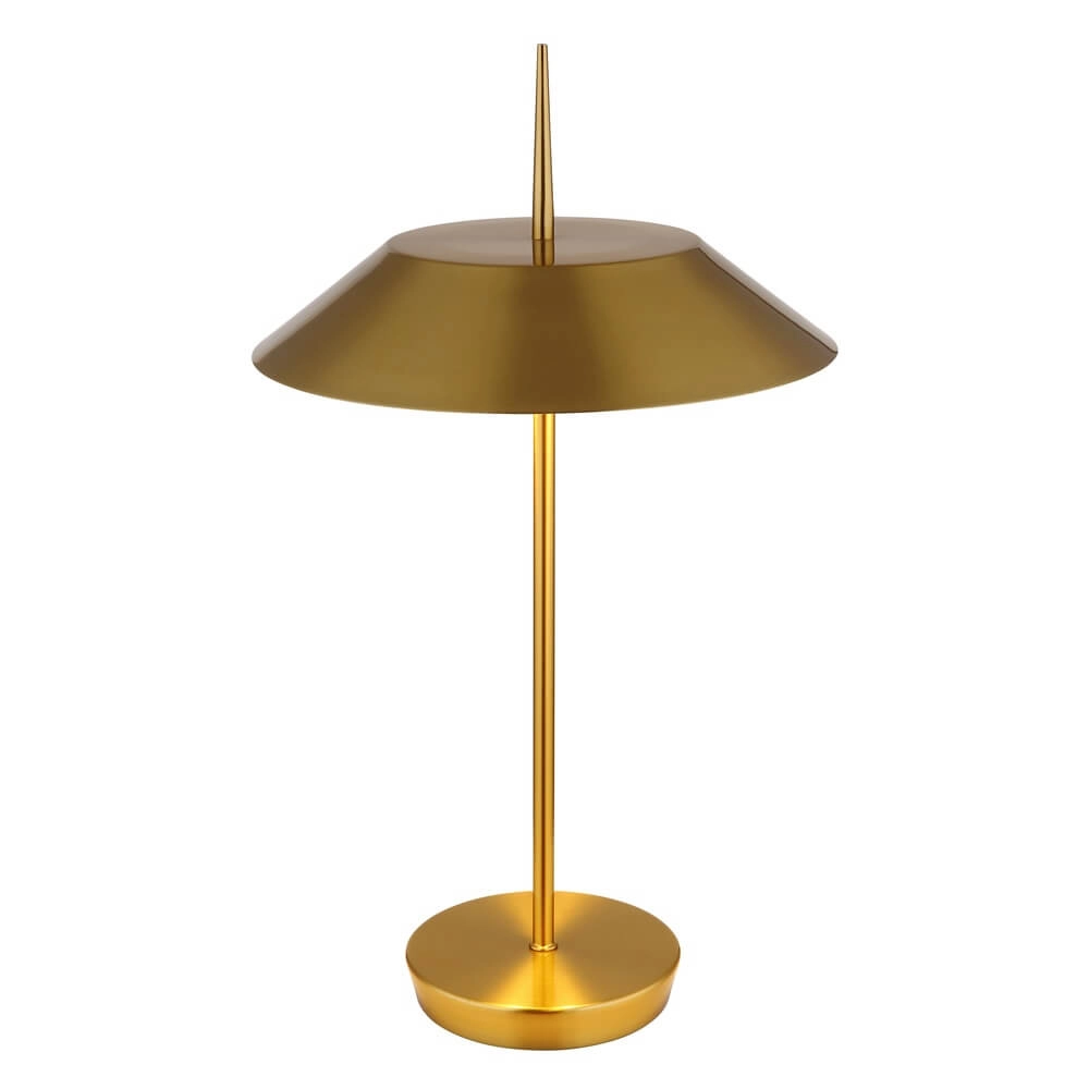 Design-Tischleuchte Brenlor Gold Globo 9007371453580