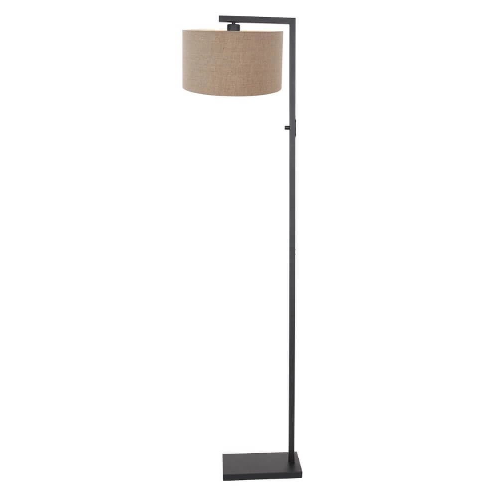 Stehlampe Stanger mit taupefarbener Kapuze Steinhauer 8712746151732